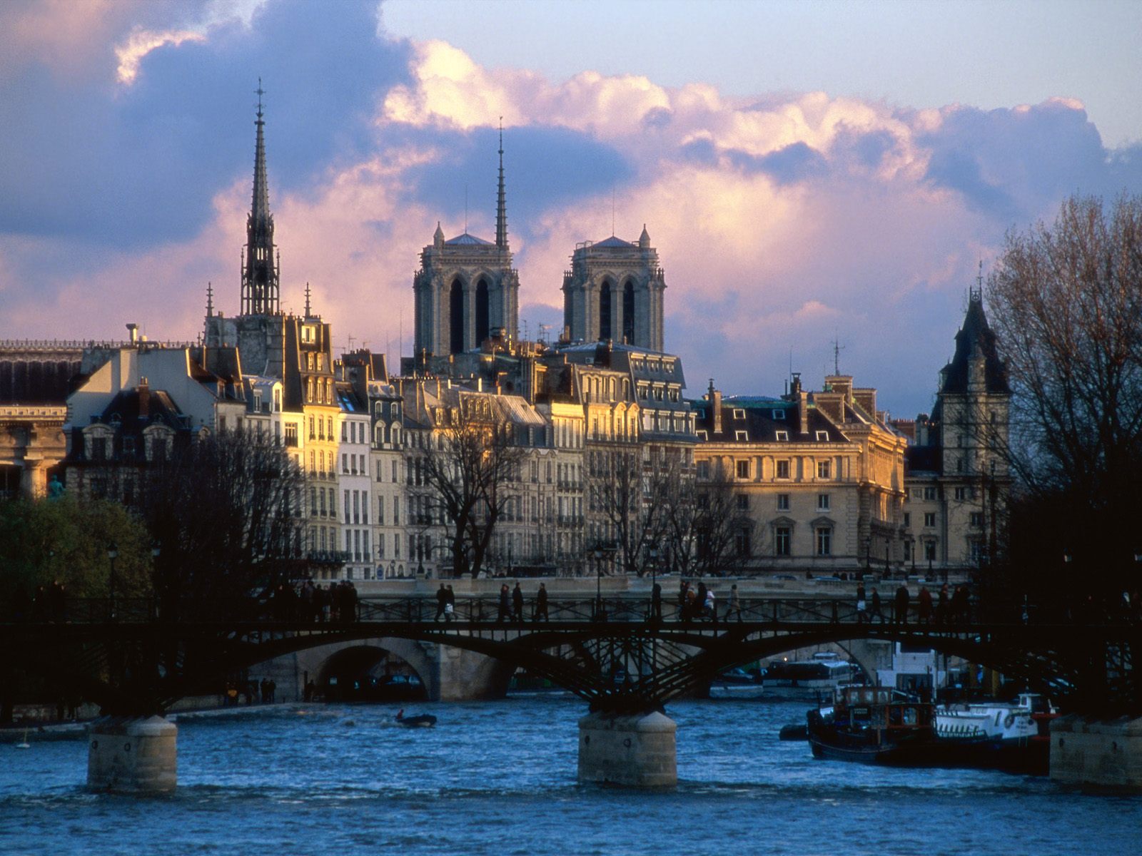 The River Seine, Paris, France